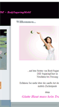 Mobile Screenshot of bodysugaringmobil.de